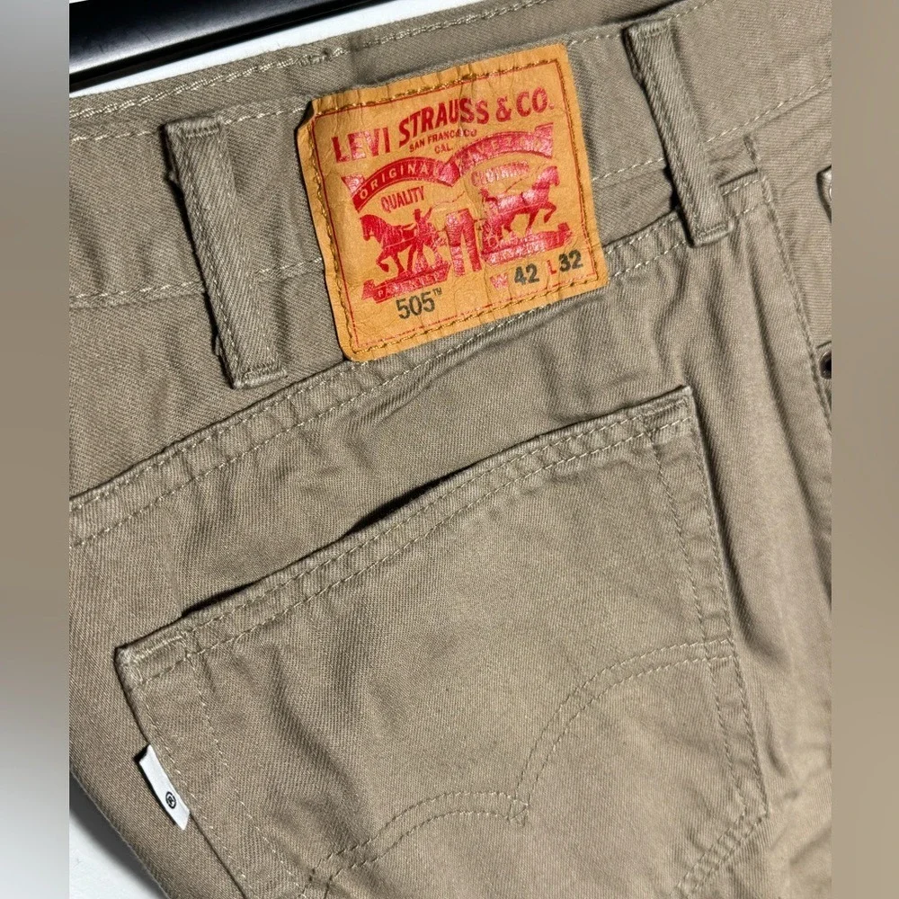 Levi's 505 Men's‎ Brown W42 L32